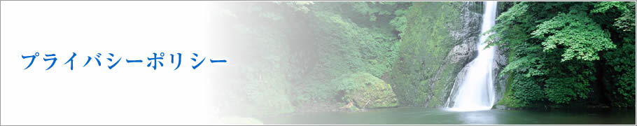 プライバシーポリシー